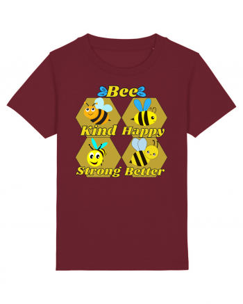 Bee Pun Burgundy