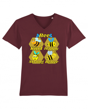 Bee Pun Burgundy