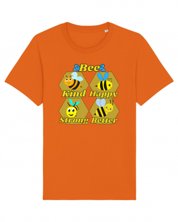 Bee Pun Bright Orange