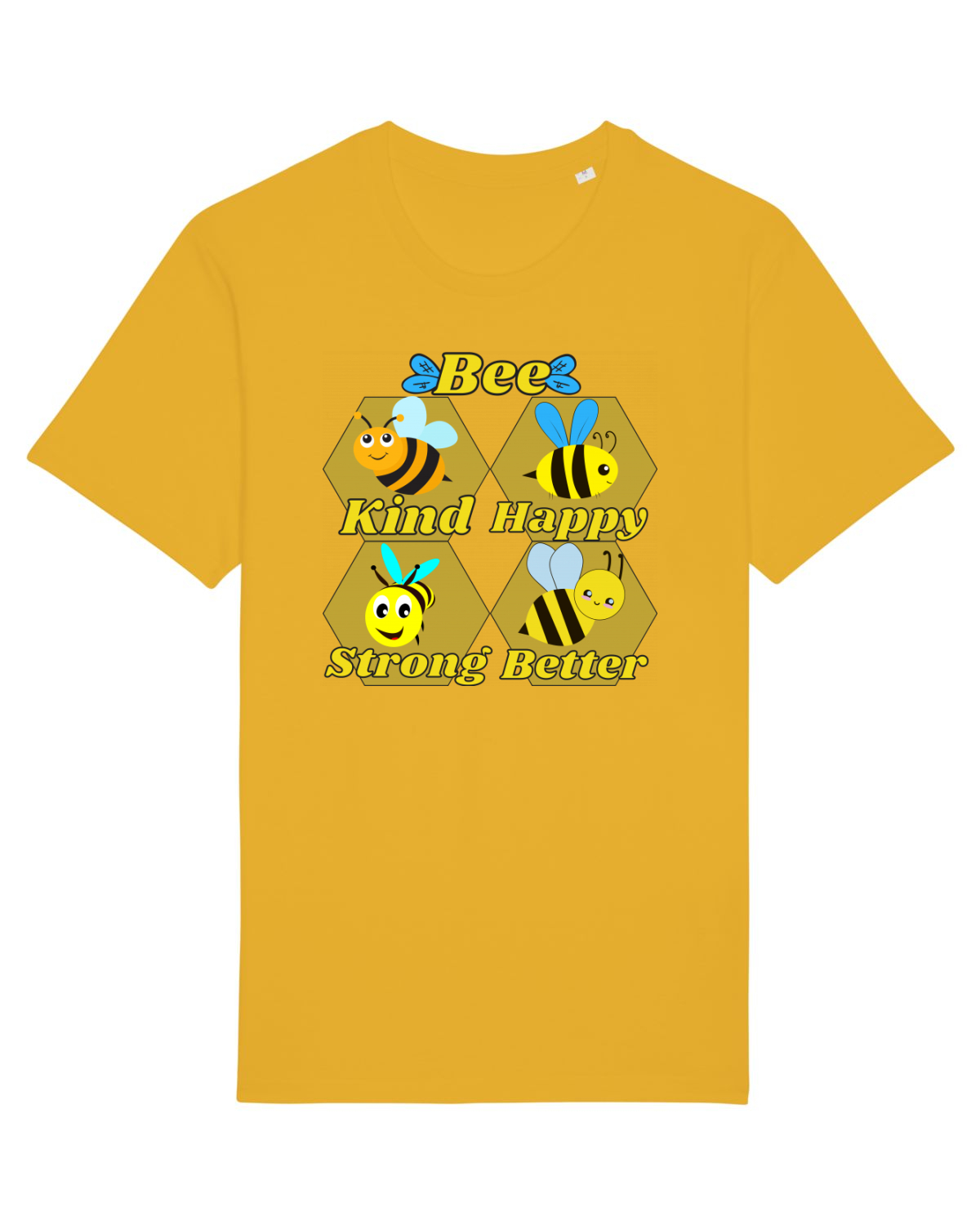 Tricou mânecă scurtă Unisex Rocker Spectra Yellow