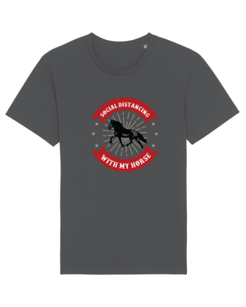 Social Distancing Horse Anthracite