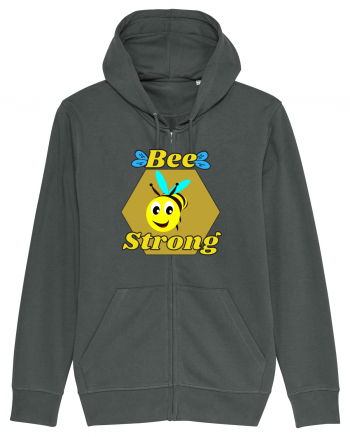 Bee Pun.Bee Strong Anthracite