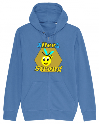 Bee Pun.Bee Strong Bright Blue