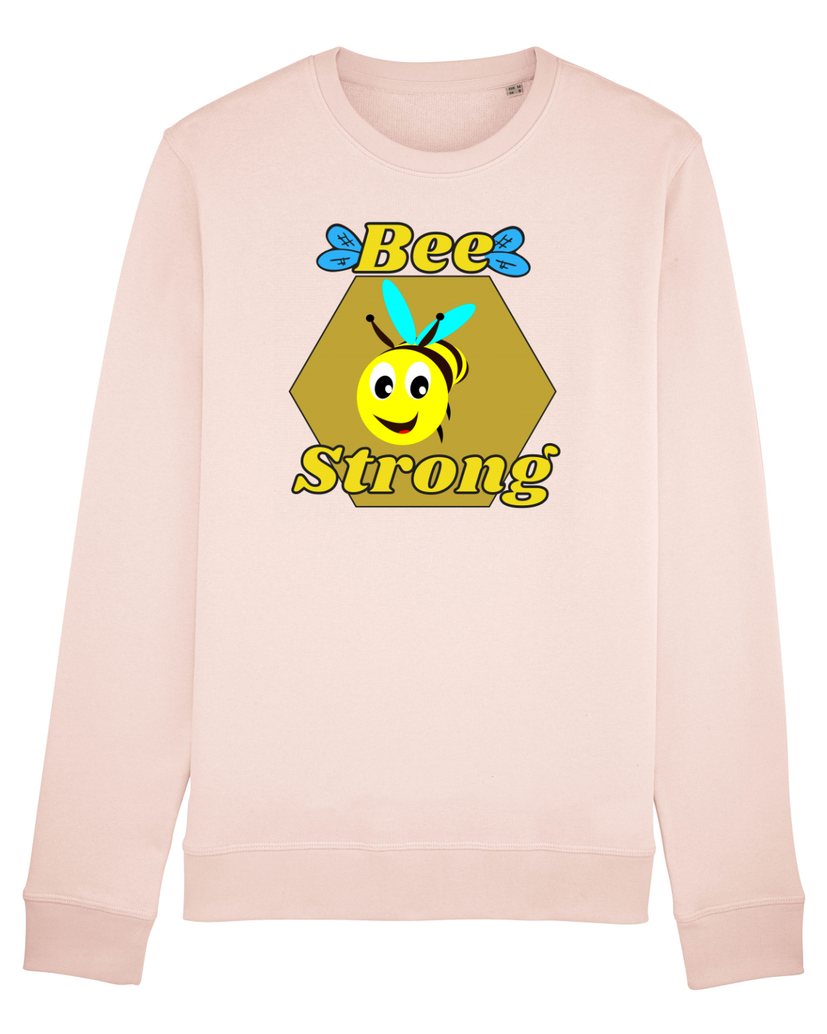 Bluză mânecă lungă Unisex Rise Candy Pink