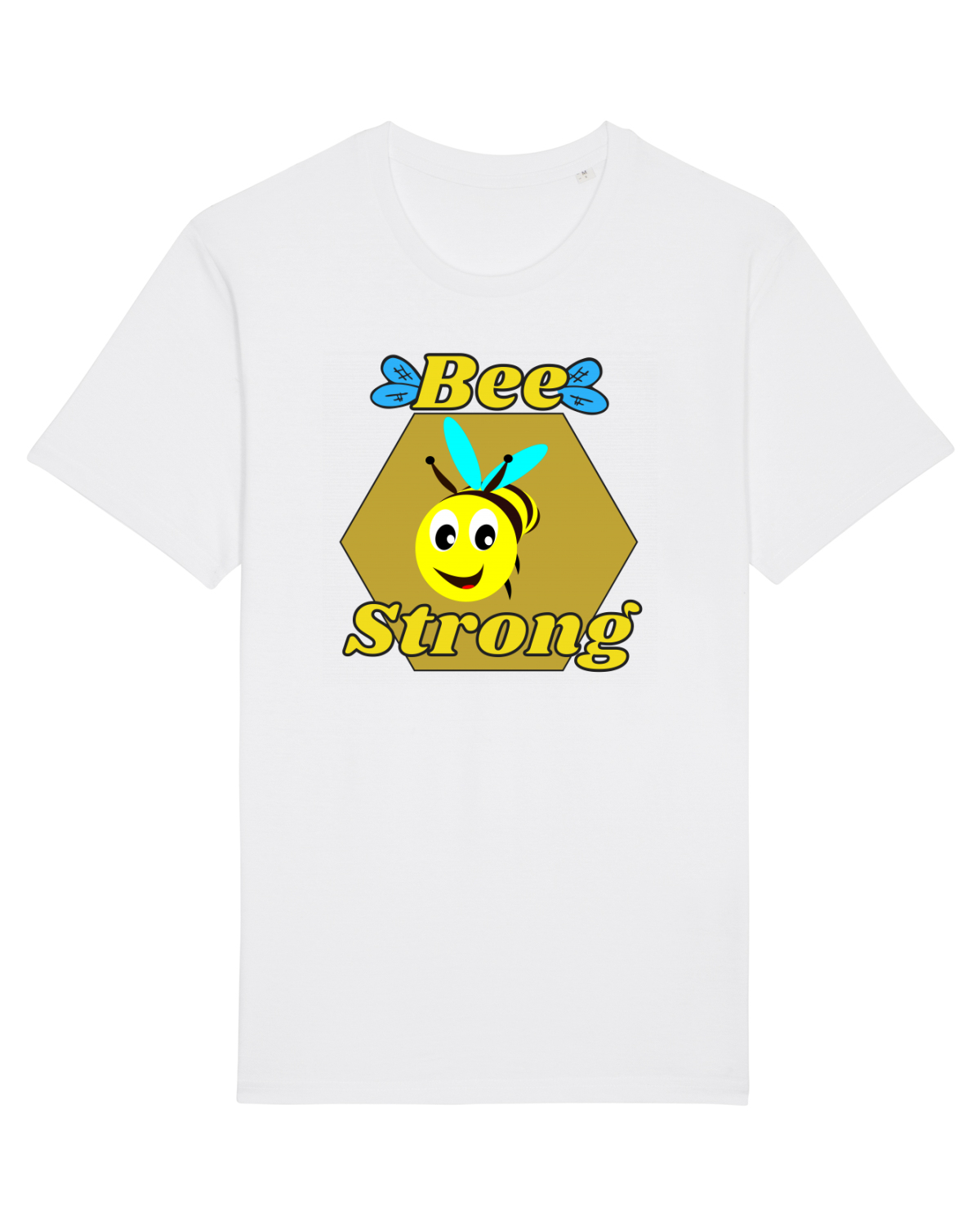 Tricou mânecă scurtă Unisex Rocker White