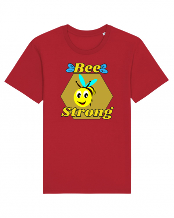 Bee Pun.Bee Strong Red