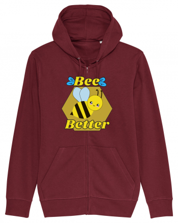 Bee Pun Burgundy