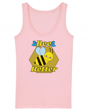 Bee Pun Cotton Pink