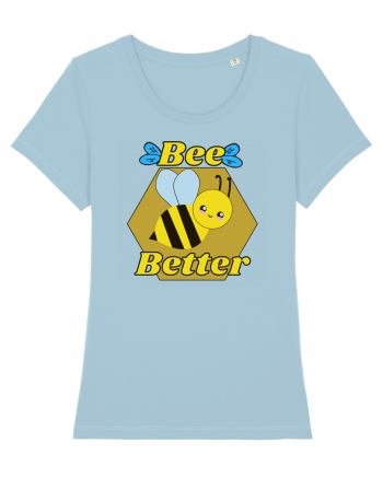 Bee Pun Sky Blue