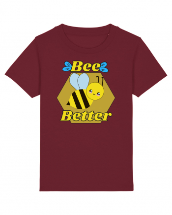 Bee Pun Burgundy