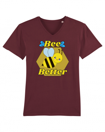 Bee Pun Burgundy