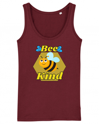 Bee Pun.Bee Kind Burgundy