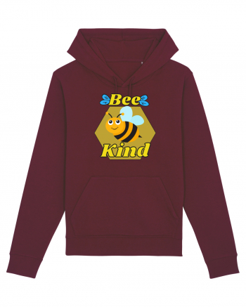 Bee Pun.Bee Kind Burgundy