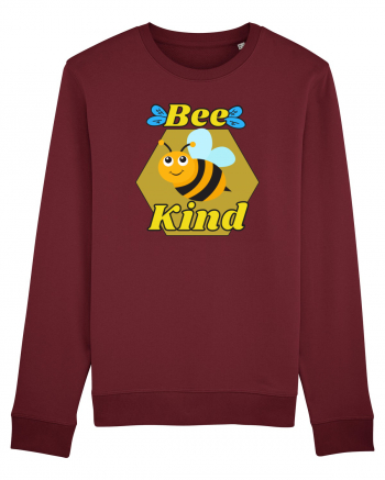 Bee Pun.Bee Kind Burgundy