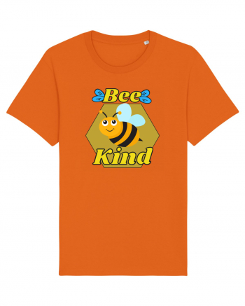 Bee Pun.Bee Kind Bright Orange