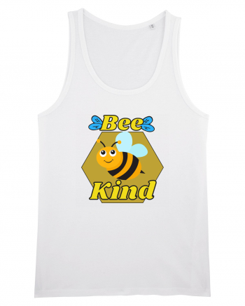 Bee Pun.Bee Kind White