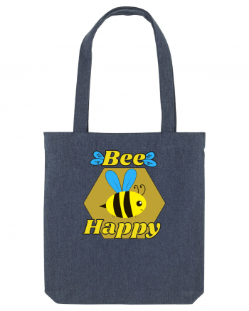 Bee Pun Midnight Blue