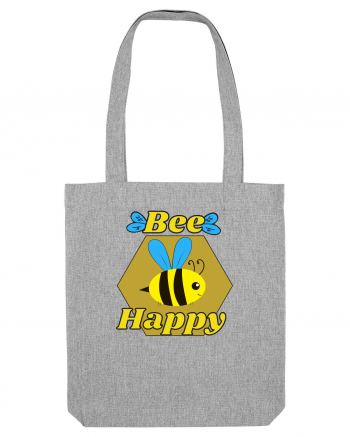 Bee Pun Heather Grey