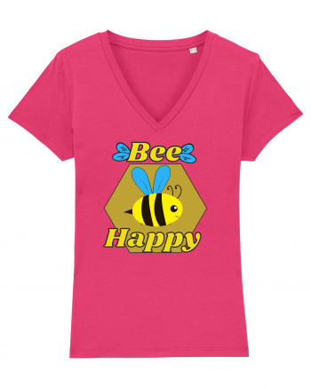 Bee Pun Raspberry