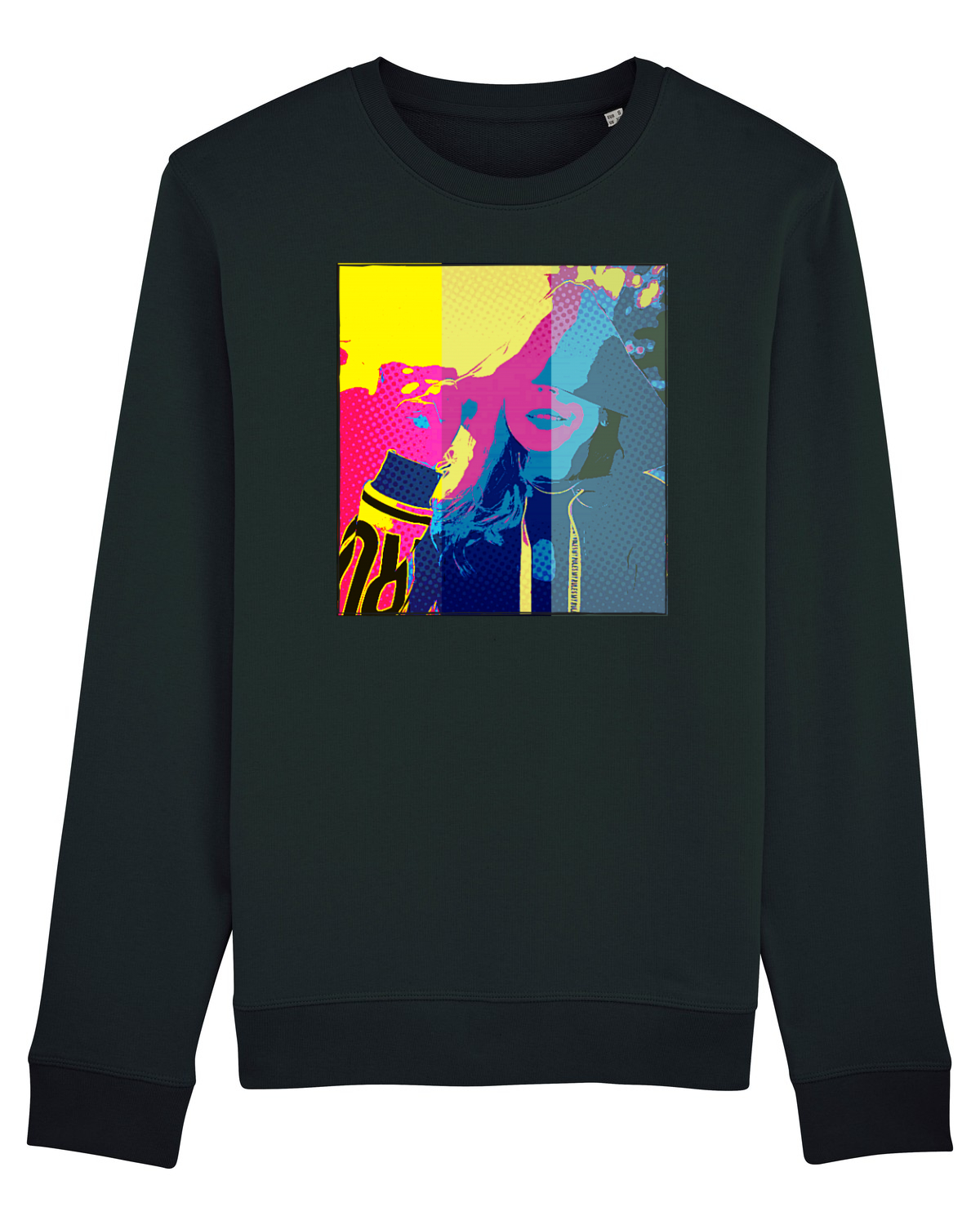 Bluză mânecă lungă Unisex Rise Black