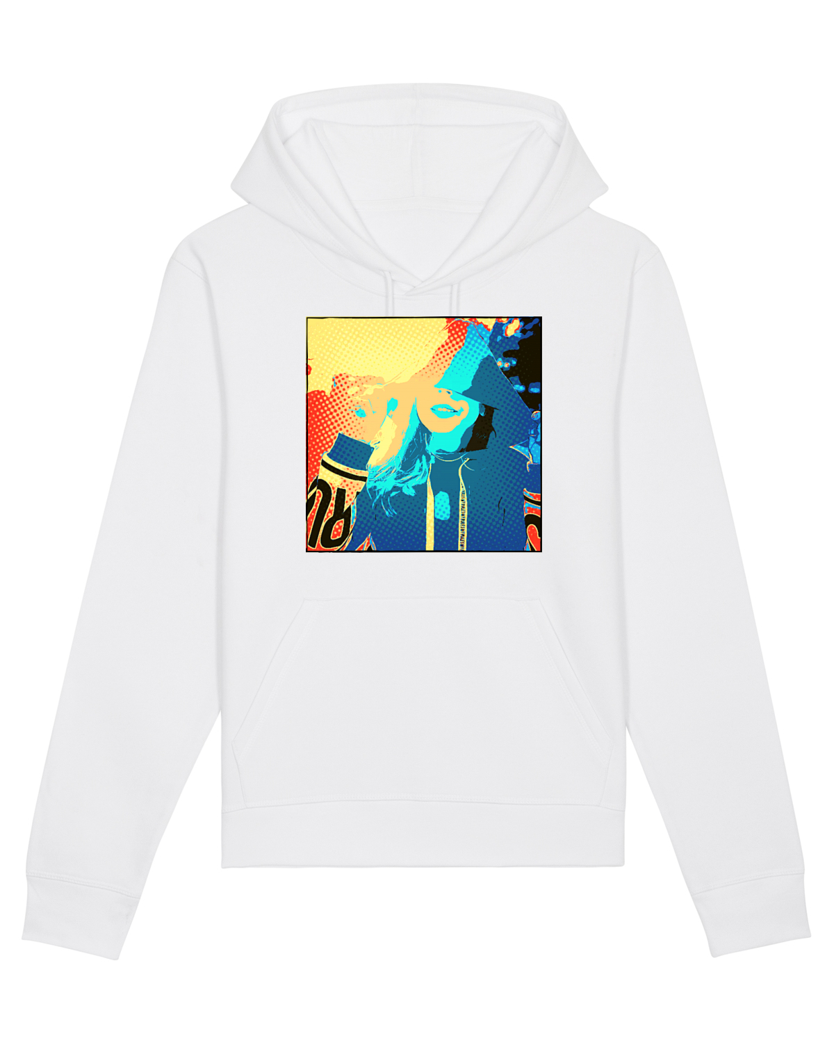 Hanorac Unisex Drummer White
