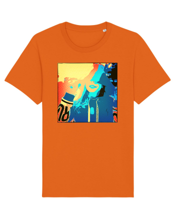 Cool Girl Bright Orange