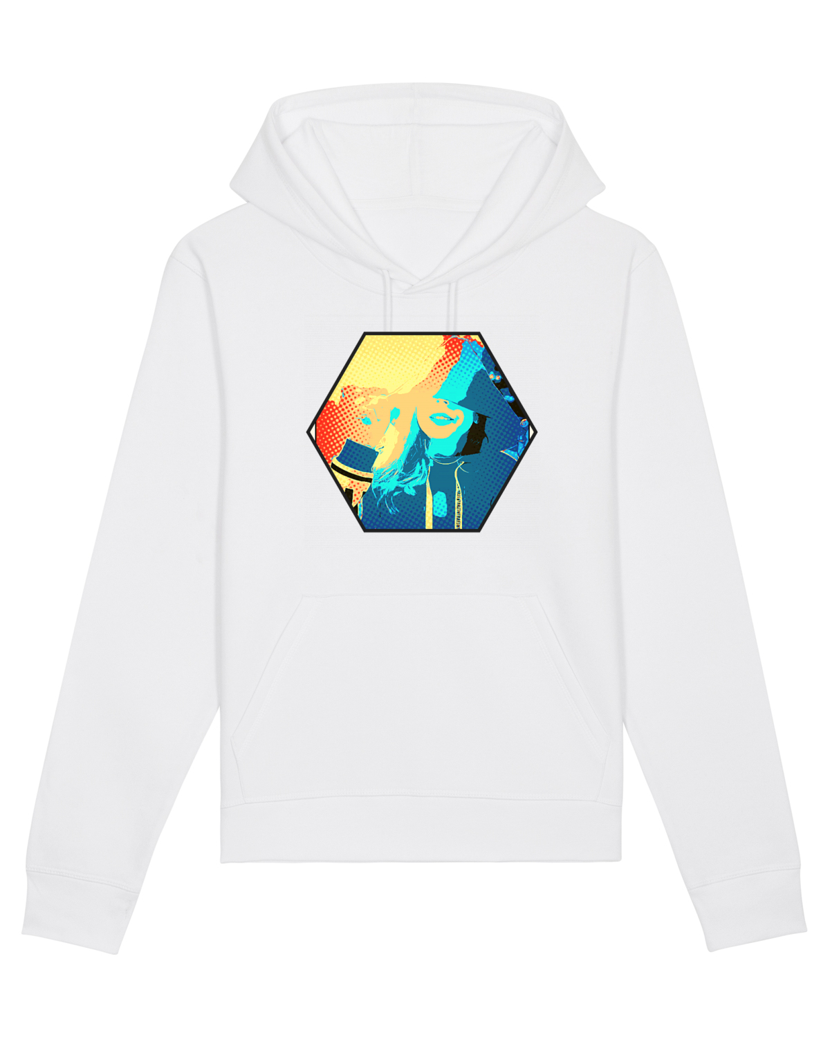 Hanorac Unisex Drummer White
