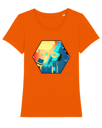 Cool Girl Bright Orange