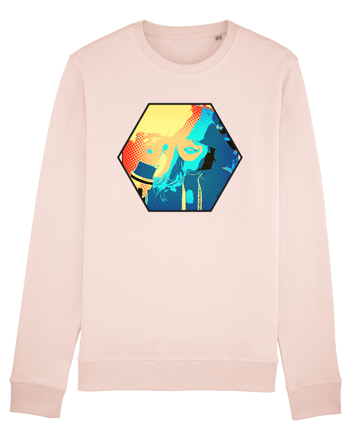 Bluză mânecă lungă Unisex Rise Candy Pink