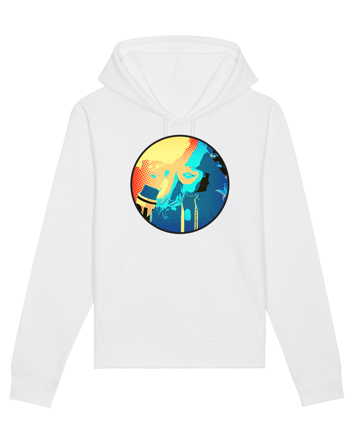 Hanorac Unisex Drummer White
