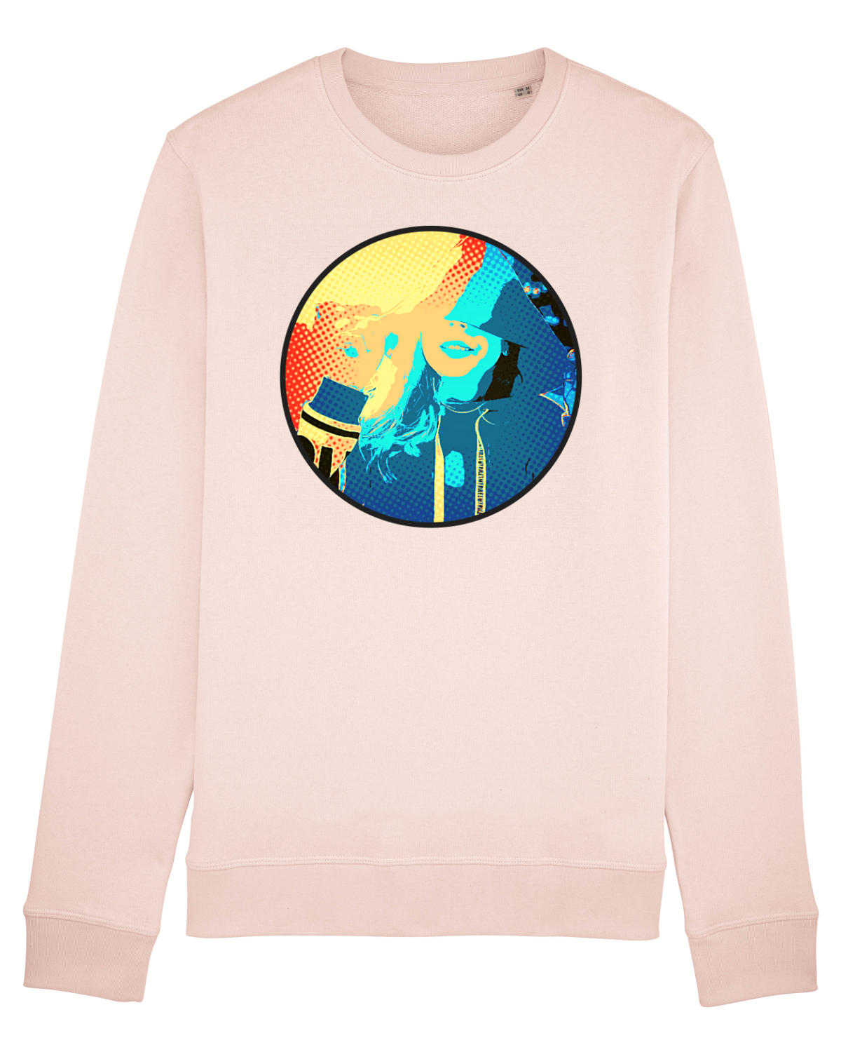 Bluză mânecă lungă Unisex Rise Candy Pink