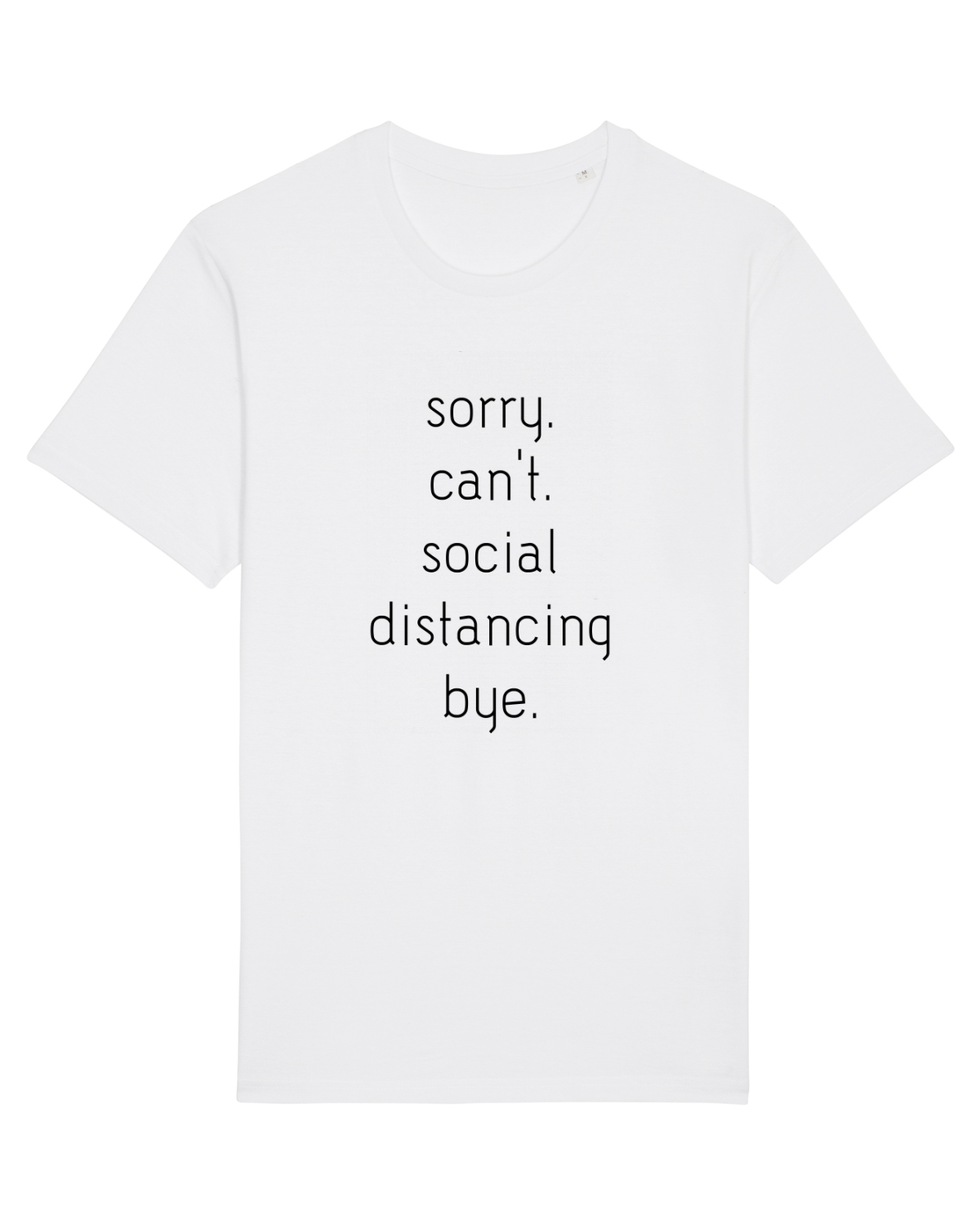 Tricou mânecă scurtă Unisex Rocker White