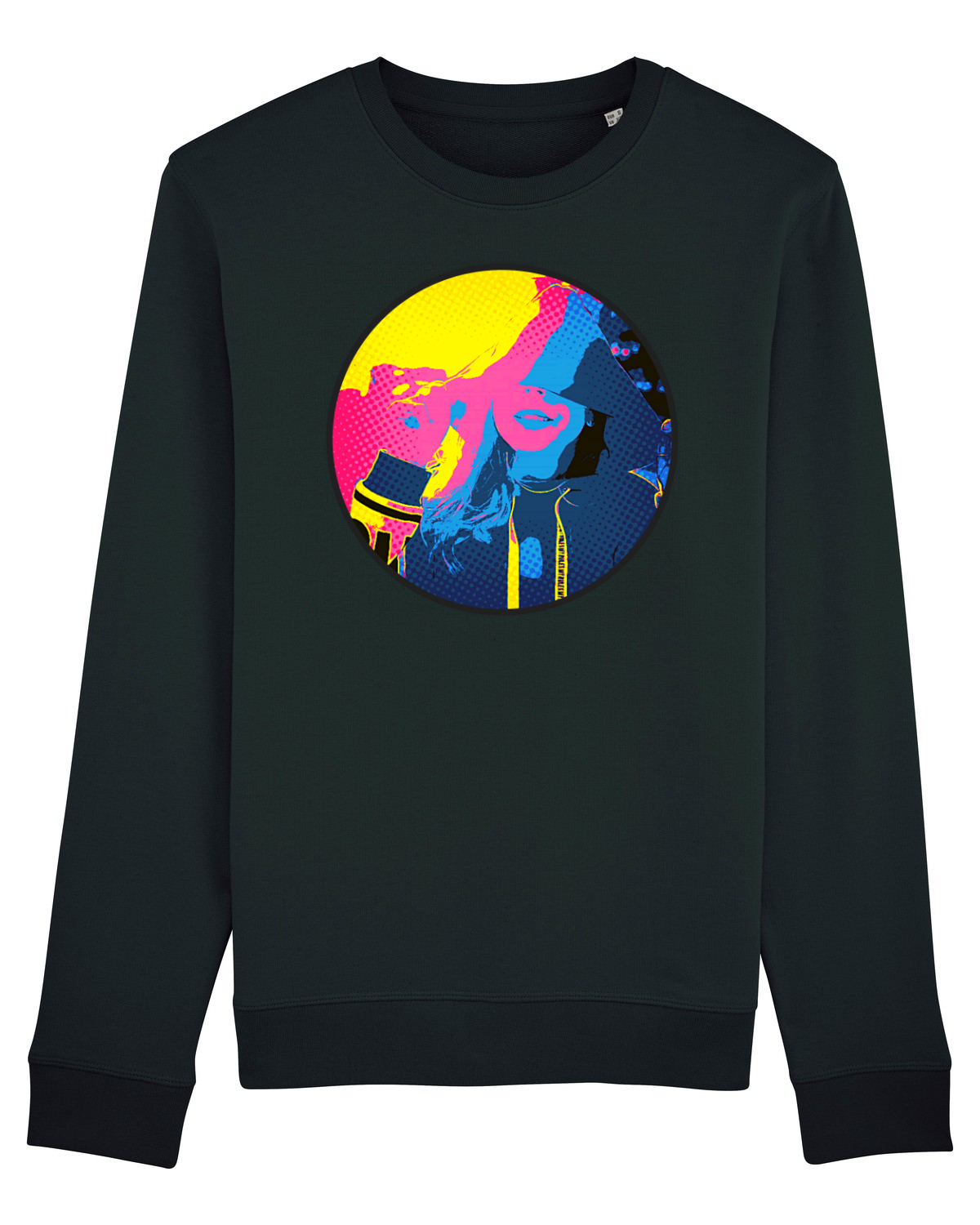 Bluză mânecă lungă Unisex Rise Black