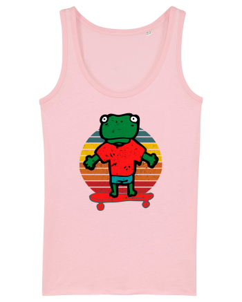 Broasca Pe Skateboard Cotton Pink