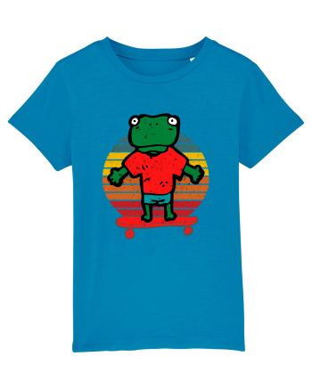 Broasca Pe Skateboard Azur