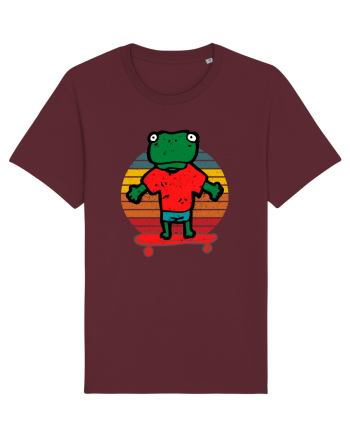 Broasca Pe Skateboard Burgundy