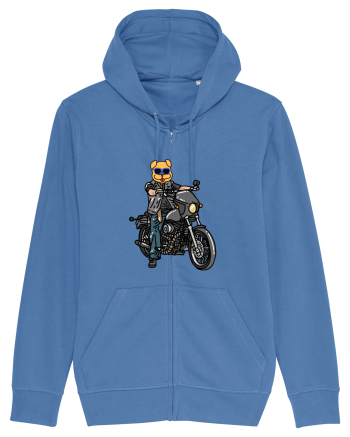 Amuzant Pentru Motociclisti Si Iubitori De Caini Bright Blue