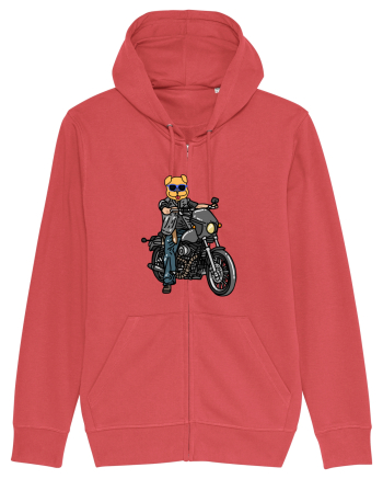 Amuzant Pentru Motociclisti Si Iubitori De Caini Carmine Red