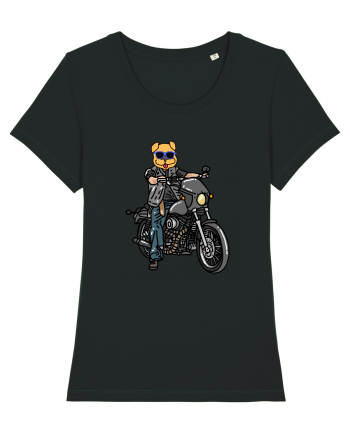 Amuzant Pentru Motociclisti Si Iubitori De Caini Black