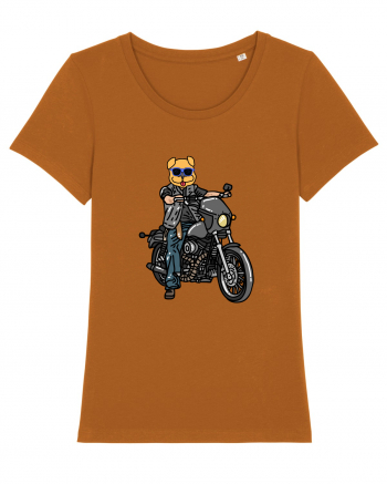 Amuzant Pentru Motociclisti Si Iubitori De Caini Roasted Orange