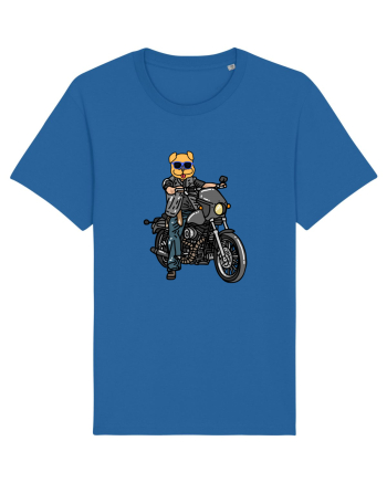 Amuzant Pentru Motociclisti Si Iubitori De Caini Royal Blue
