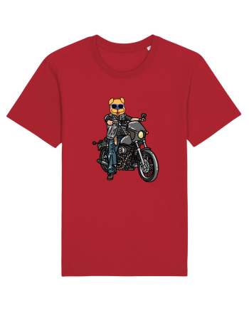 Amuzant Pentru Motociclisti Si Iubitori De Caini Red