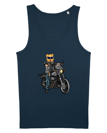 Amuzant Pentru Motociclisti Si Iubitori De Caini Navy
