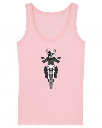 Amuzant Pentru Motociclisti Si Iubitori De Caini Cotton Pink