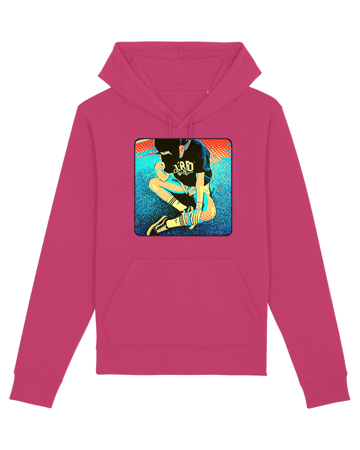 Hanorac Unisex Drummer Raspberry