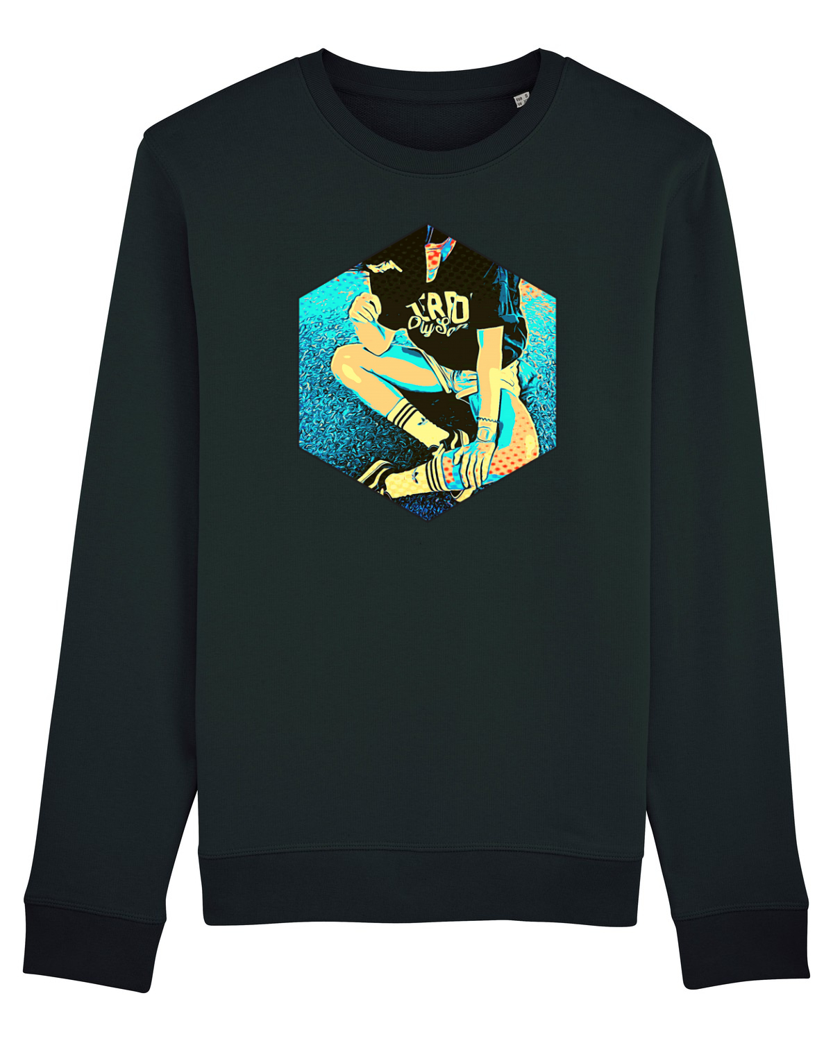 Bluză mânecă lungă Unisex Rise Black