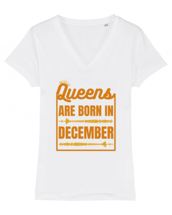 Queens Are Born In December  White