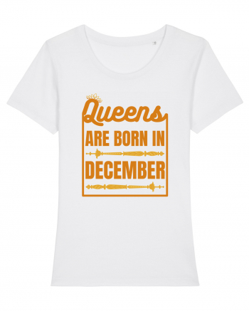 Queens Are Born In December  White