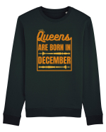 Queens Are Born In December  Bluză mânecă lungă Unisex Rise