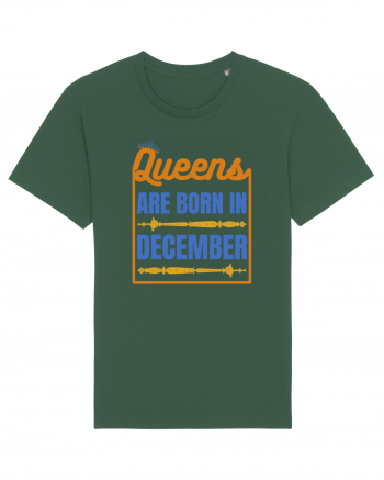 Queens Are Born In December  Bottle Green